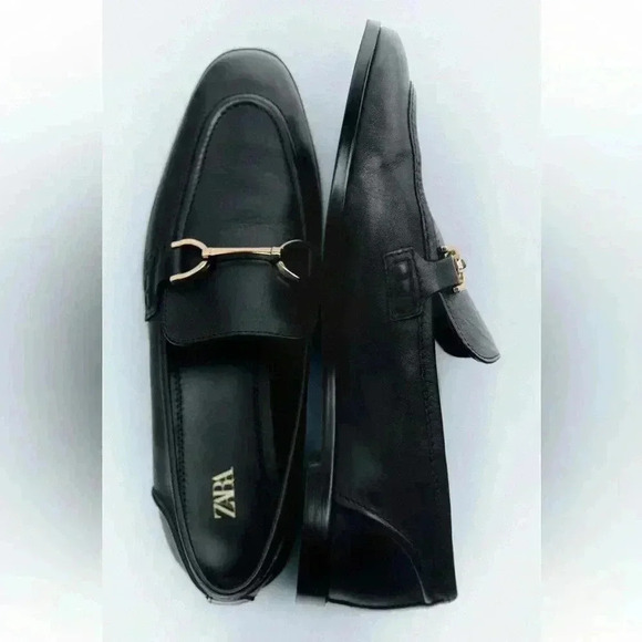 ZARA leather loafers - Picture 1 of 8